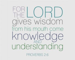 wisdom, knowledge, understanding